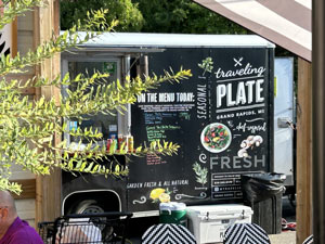 Creative dishes with fresh ingredients from The Traveling Plate