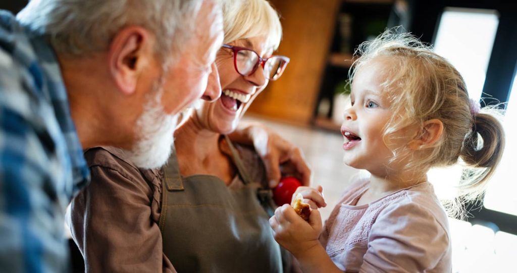 Long-Distance Grandparents in Senior Living Communities